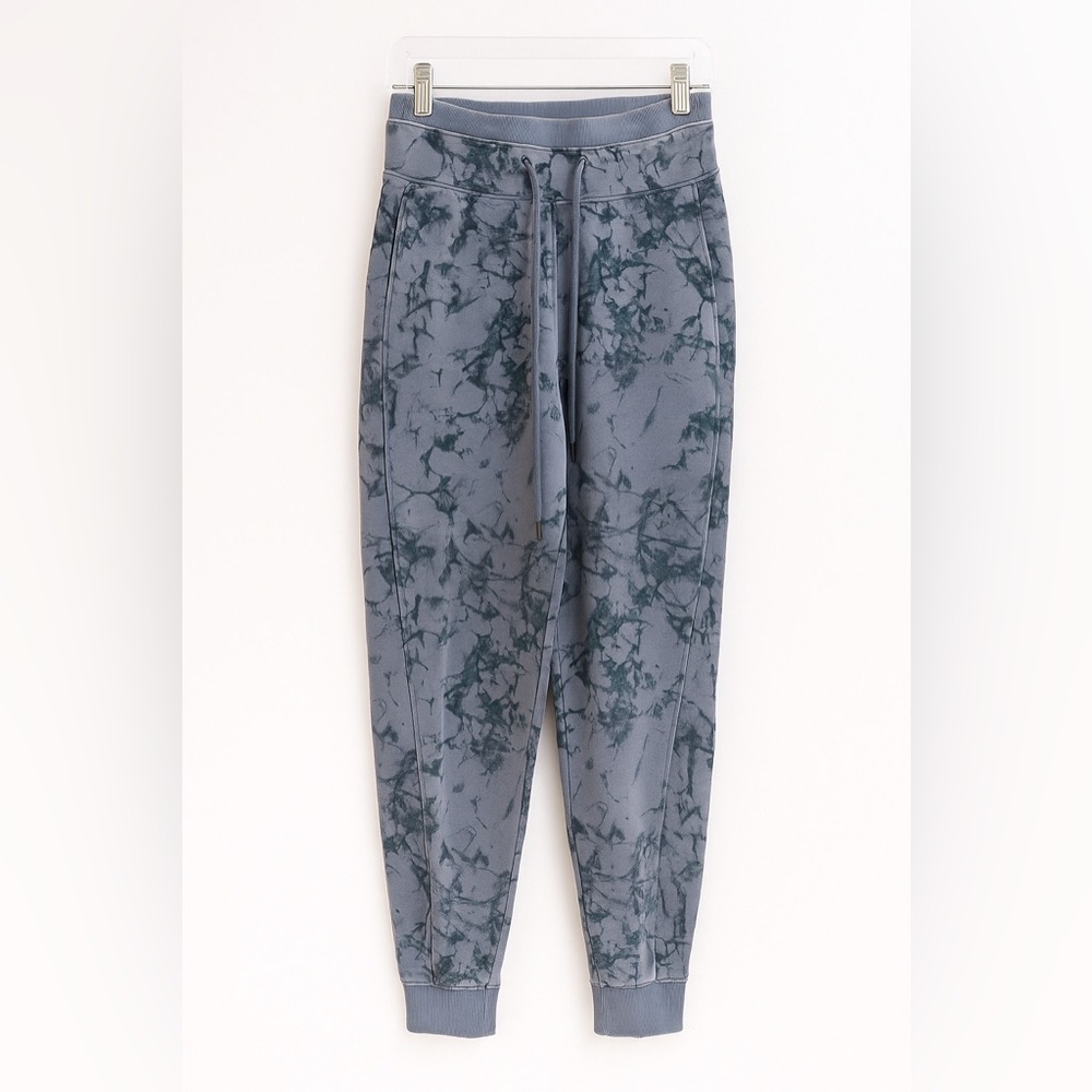 Joy Lab Gray Print Acid Wash Joggers Size XS